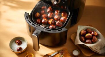 Ce guide airfryer pour des châtaignes ultra fondantes en 15 minutes à 200°C : la méthode simple qui fait s’ouvrir les coques toutes seules