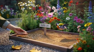 Ce mélange de fleurs locales à semer en octobre-novembre, 3 à 5 g/m², change un jardin en oasis pour oiseaux et papillons sans arrosage