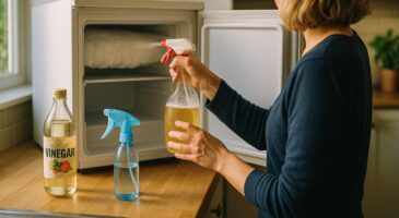 C&rsquo;est l&rsquo;astuce de nos grand-mères pour pour dégivrer un frigo ou un congélo, ce mélange maison fait tout fondre en quelques minutes