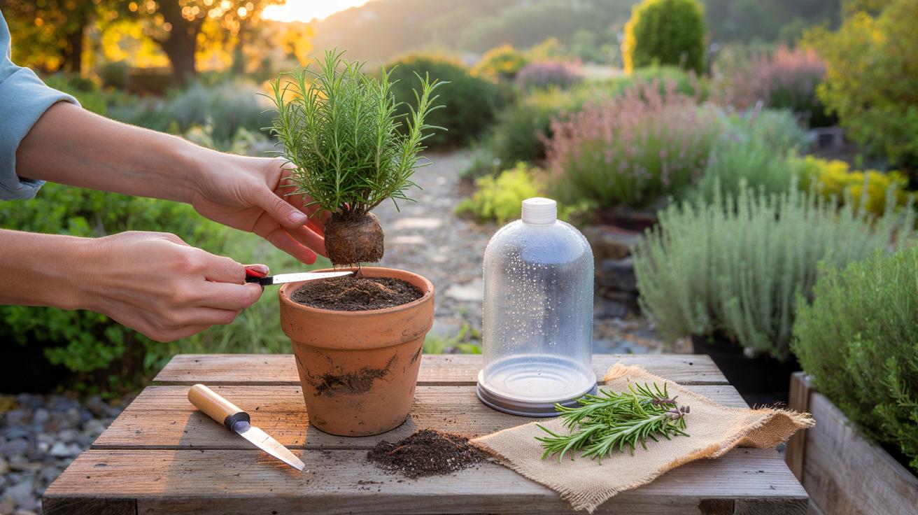 Ce mois d’octobre peut tout changer: voici comment bouturer le romarin en 10-15 cm et parfumer vos massifs tout l’hiver