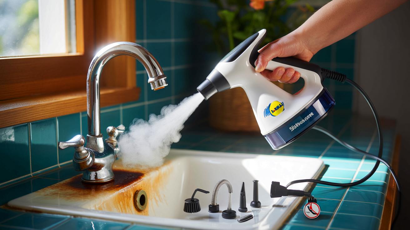 Ce nettoyeur vapeur Lidl Silvercrest fait un carton : il désinfecte sans produits avec un usage surprenant