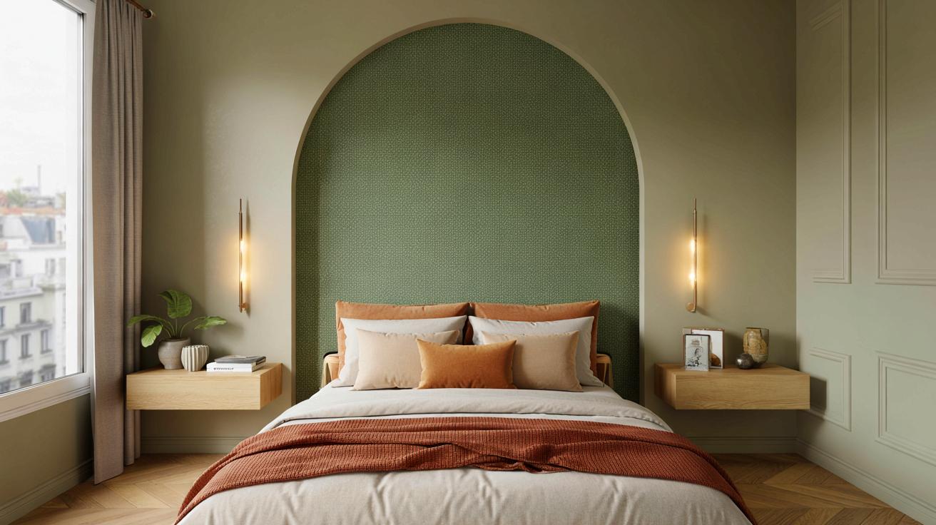 Ce papier peint à 39€/m² qui remplace la tête de lit classique : voici l’astuce que les décorateurs adoptent massivement en 2025