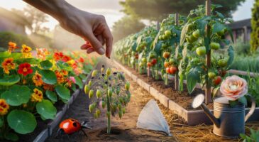 Ce piège naturel aux capucines réduit les pucerons jusqu’à 80 % sans produits chimiques, voici la technique de grand-mère qui séduit les potagers