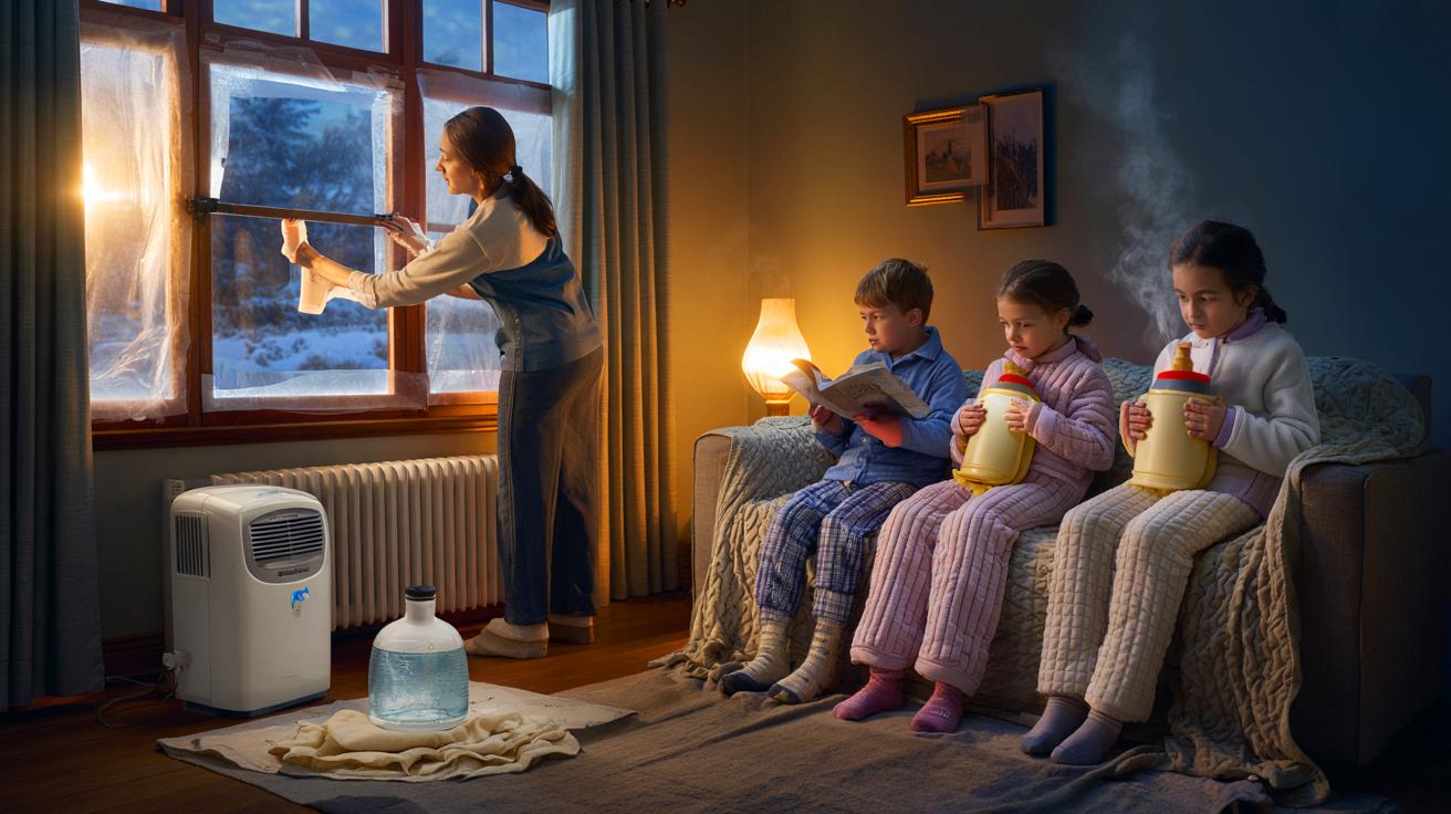 Ce plan anti-chauffage qui fait parler : une mère de quatre enfants passe l’hiver sans radiateurs après une facture à 2 290 euros