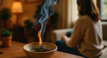 Ce rituel ancien avec du romarin pour purifier l&rsquo;air aide aussi à repousser les insectes à la maison