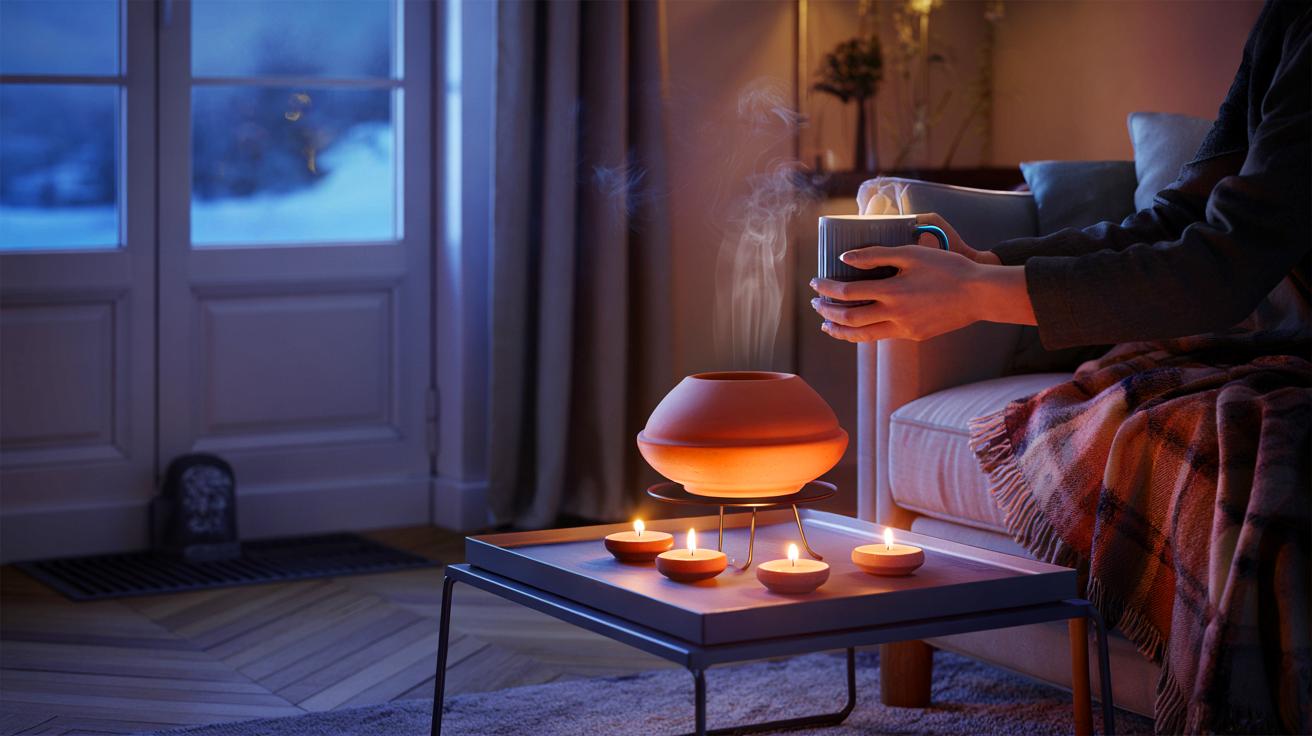 Ce rituel venu de Finlande pour garder sa maison chaude pour 2 € : le mini-poêle à bougies qui intrigue les foyers français