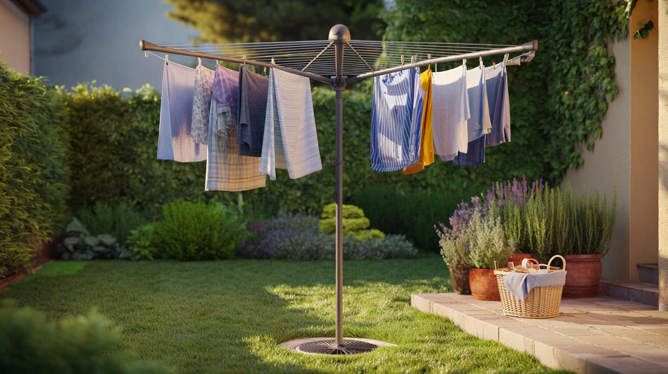 Ce séchoir lidl à 24,99 euros supporte 50 kg: l’allié discret qui change la corvée de linge au jardin