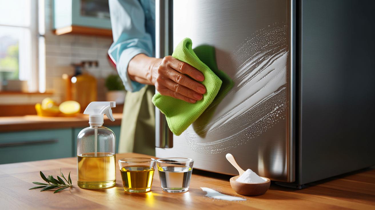 Ce secret d&rsquo;atelier pour l&rsquo;inox: voici la recette à 2 ingrédients (125 ml + 125 ml) que les grand-mères utilisent encore en 2025