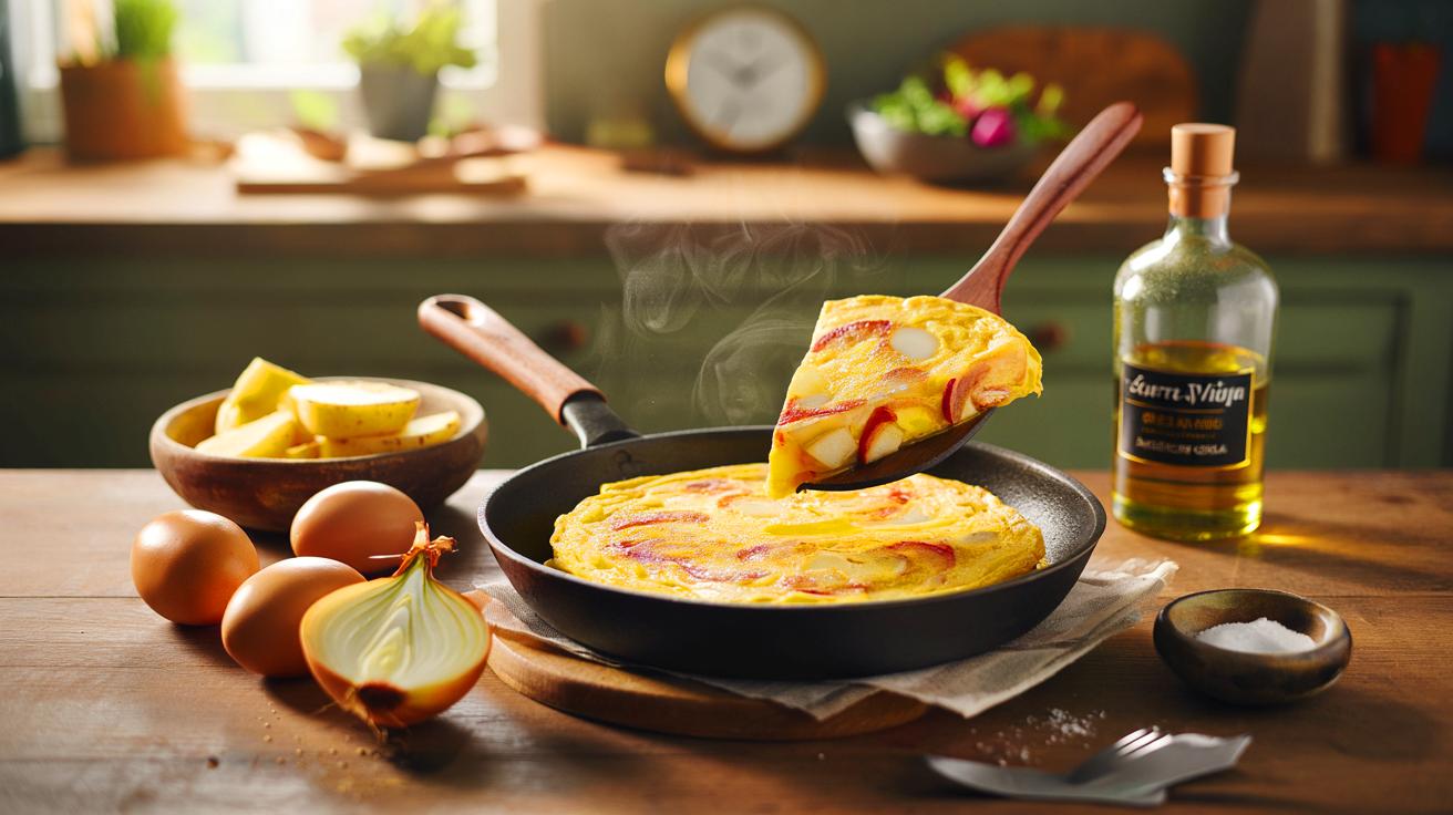 Ce secret de tortilla espagnole moelleuse en 20 minutes: voici la recette aux 4 ingrédients du placard qui régale un soir de semaine
