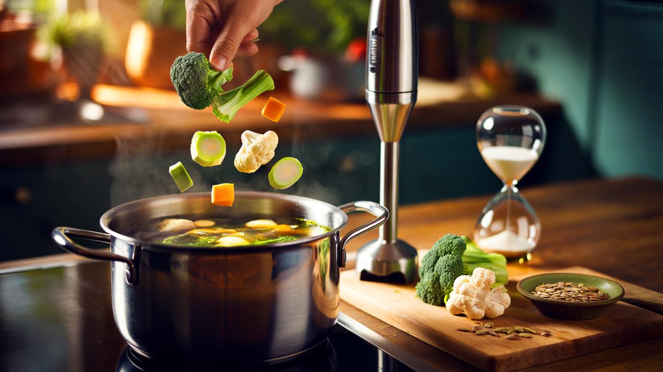 Ce secret pour préparer la soupe en 10 minutes de mieux : voici 3 gestes simples qui boostent goût et vitamines