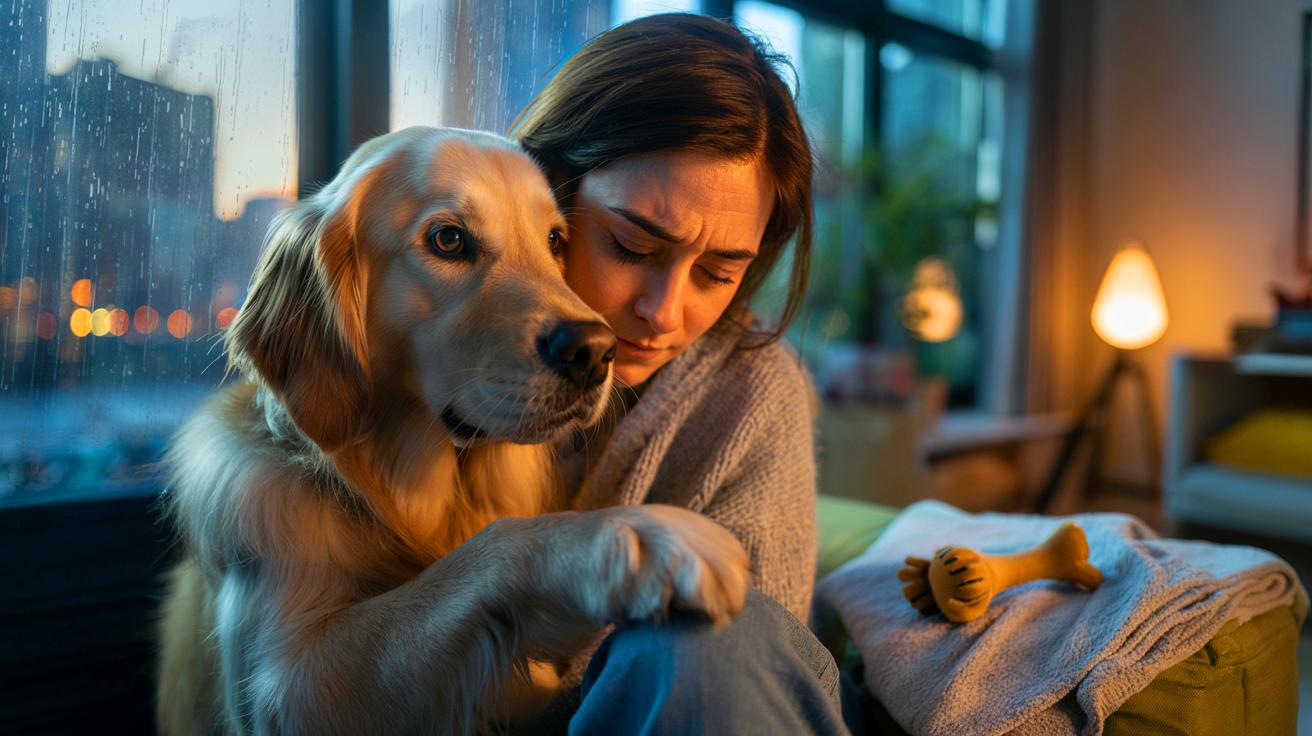 Ce signe que votre chien capte en 2025 : les indices qui prouvent qu’il comprend vos émotions et sait vous réconforter quand ça va moins bien