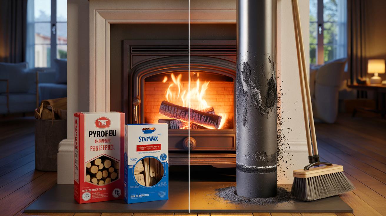 Cette bûche miracle remplace le ramonage ? Les experts répondent (et le résultat surprend)