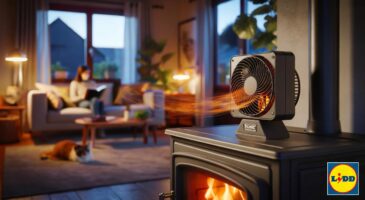 Ce ventilateur LIDL à moins de 20 € promet une vraie chaleur dans toute la maison sans changer de poêle