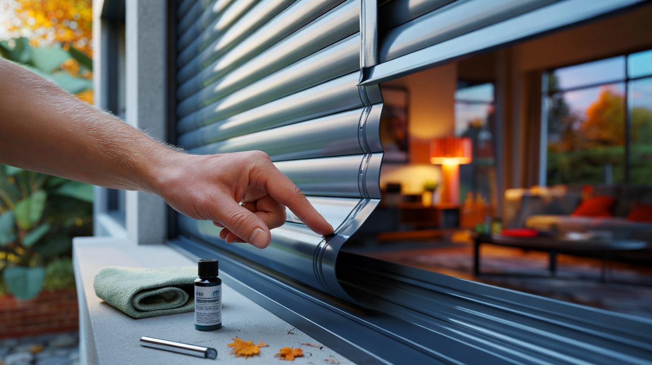 Ce volet roulant qui coince ou descend de travers : voici l’astuce d’octobre 2025 pour le réaligner sans tout démonter