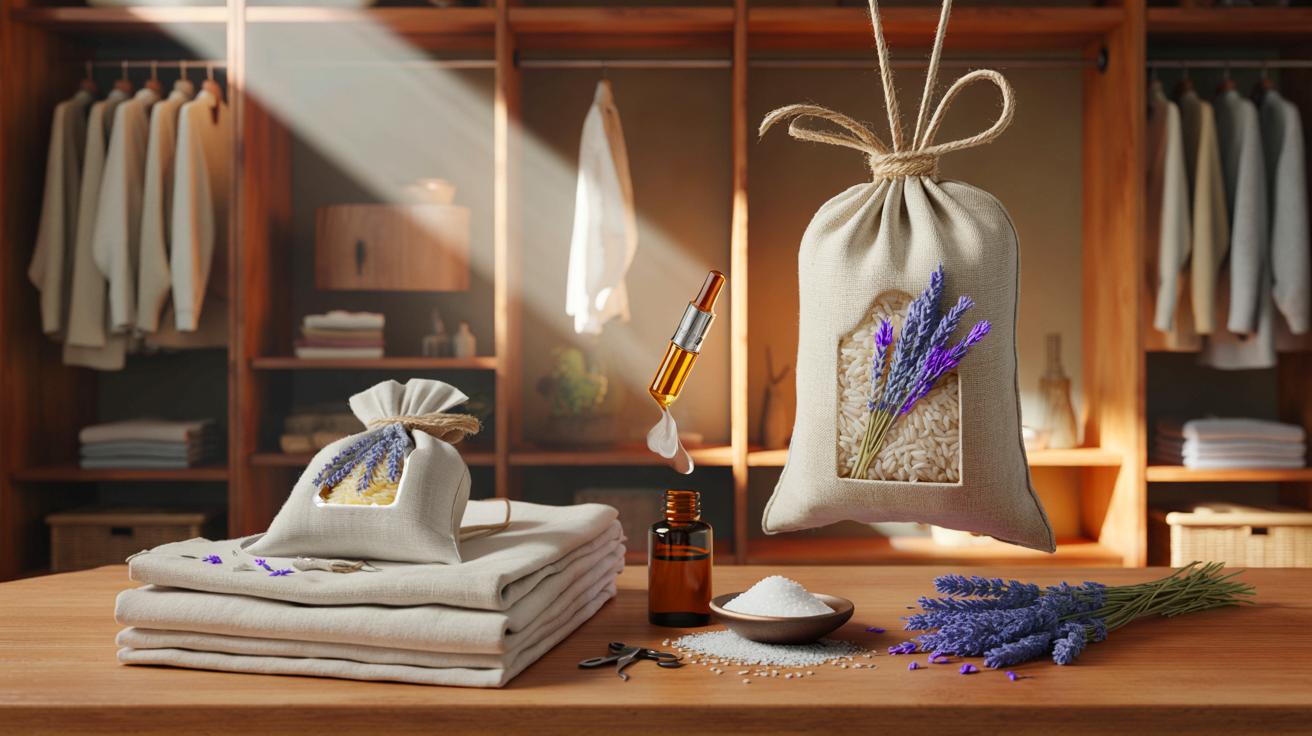 Ces sachets de riz parfumés à la lavande assainissent un placard en 24 heures : une astuce du 18e siècle remise au goût du jour