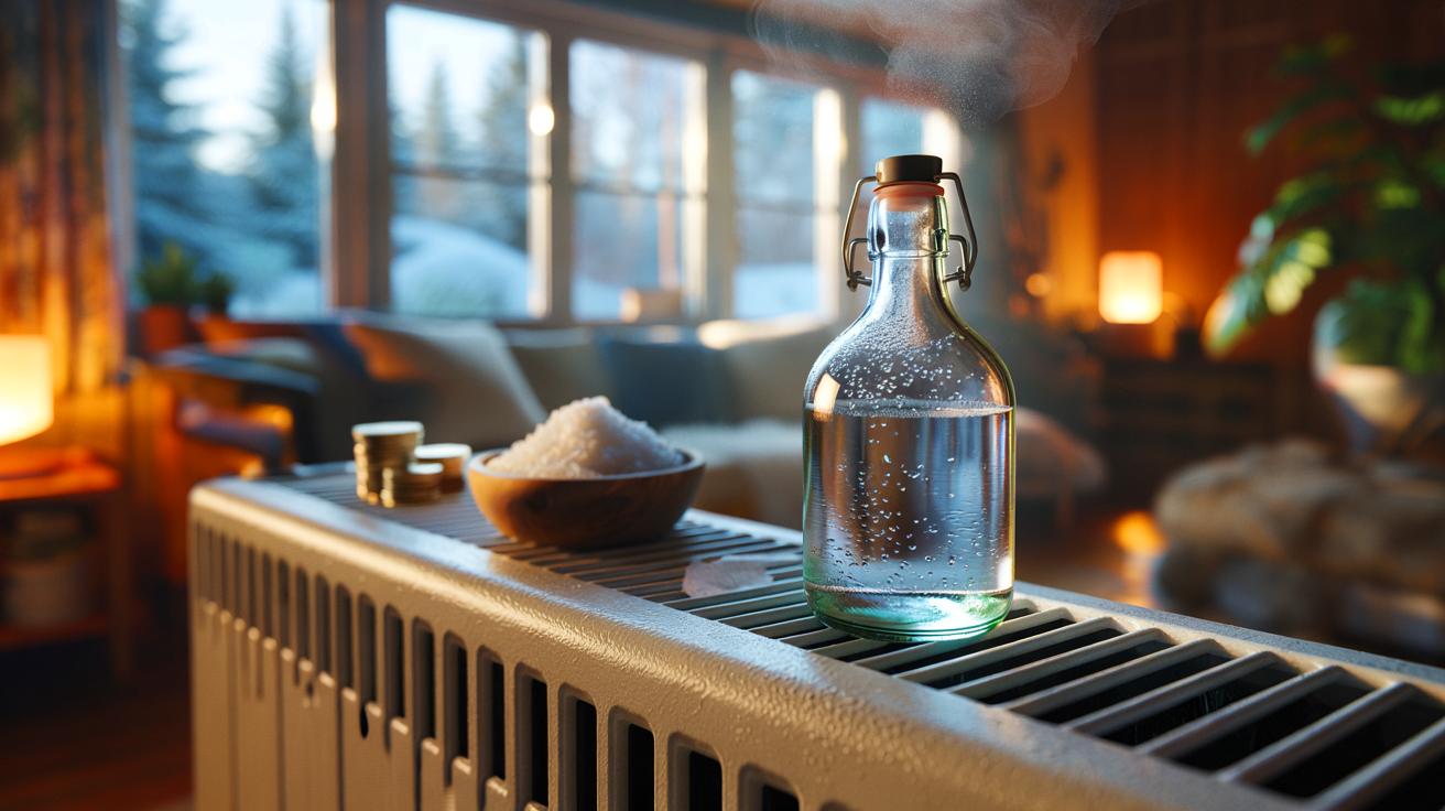 Cette astuce finlandaise avec 1 bouteille d&rsquo;eau salée promet une maison plus chaude et des factures allégées