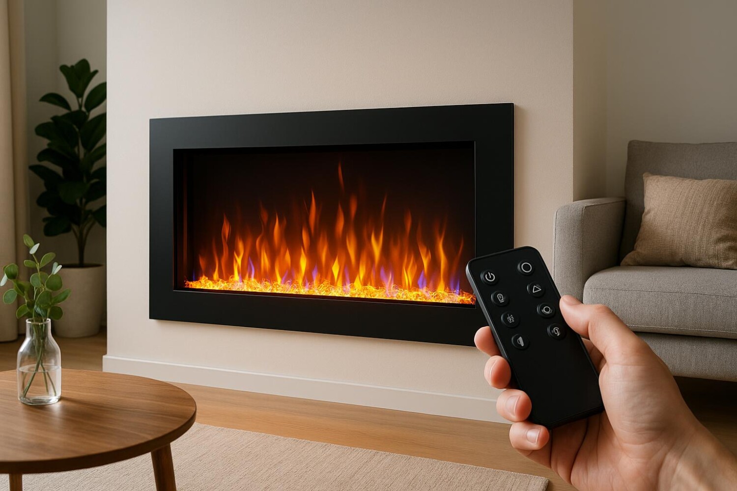 Cette cheminée Lidl à 139€ : un chauffage d&rsquo;appoint qui dépasse toutes les attentes avec ses fonctions innovantes et son design moderne