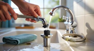 Changer un flexible de douche percé : ce geste en 15 minutes qui évite la fuite et l&rsquo;appel au pro, sans outil ni clé