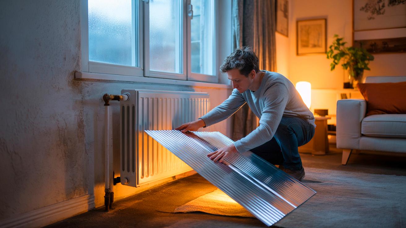 Chauffage : ce panneau réflecteur à 5 € qui fait baisser la note jusqu’à 10 % sur une facture moyenne de 1 683 €