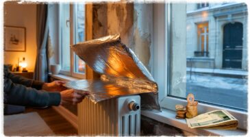 Chauffage : voici comment une feuille d’aluminium derrière les radiateurs aide, alors que 83 % paient plus et que la note atteint 140 € par mois