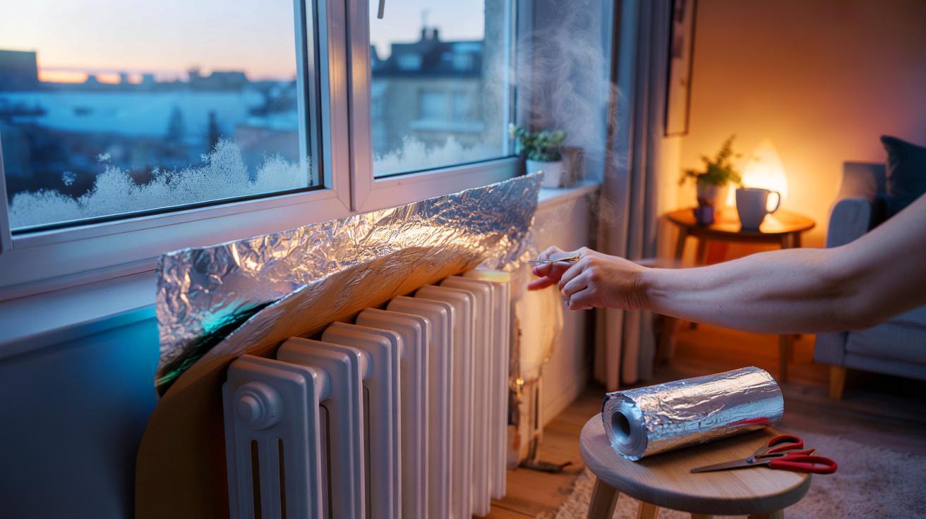 Chauffage : voici l’astuce à 1 euro avec du papier aluminium qui limite la déperdition, approuvée par des spécialistes
