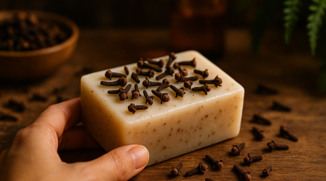 clous de girofles dans le savon astuce