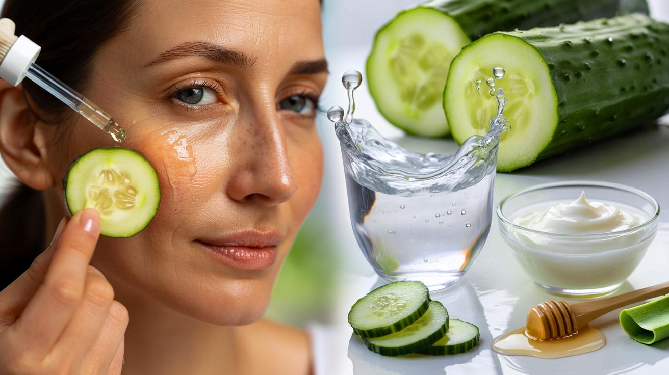 Concombre anti-âge : voici ce soin à 95 % d’eau qui booste l’hydratation, atténue les rides et réveille le teint