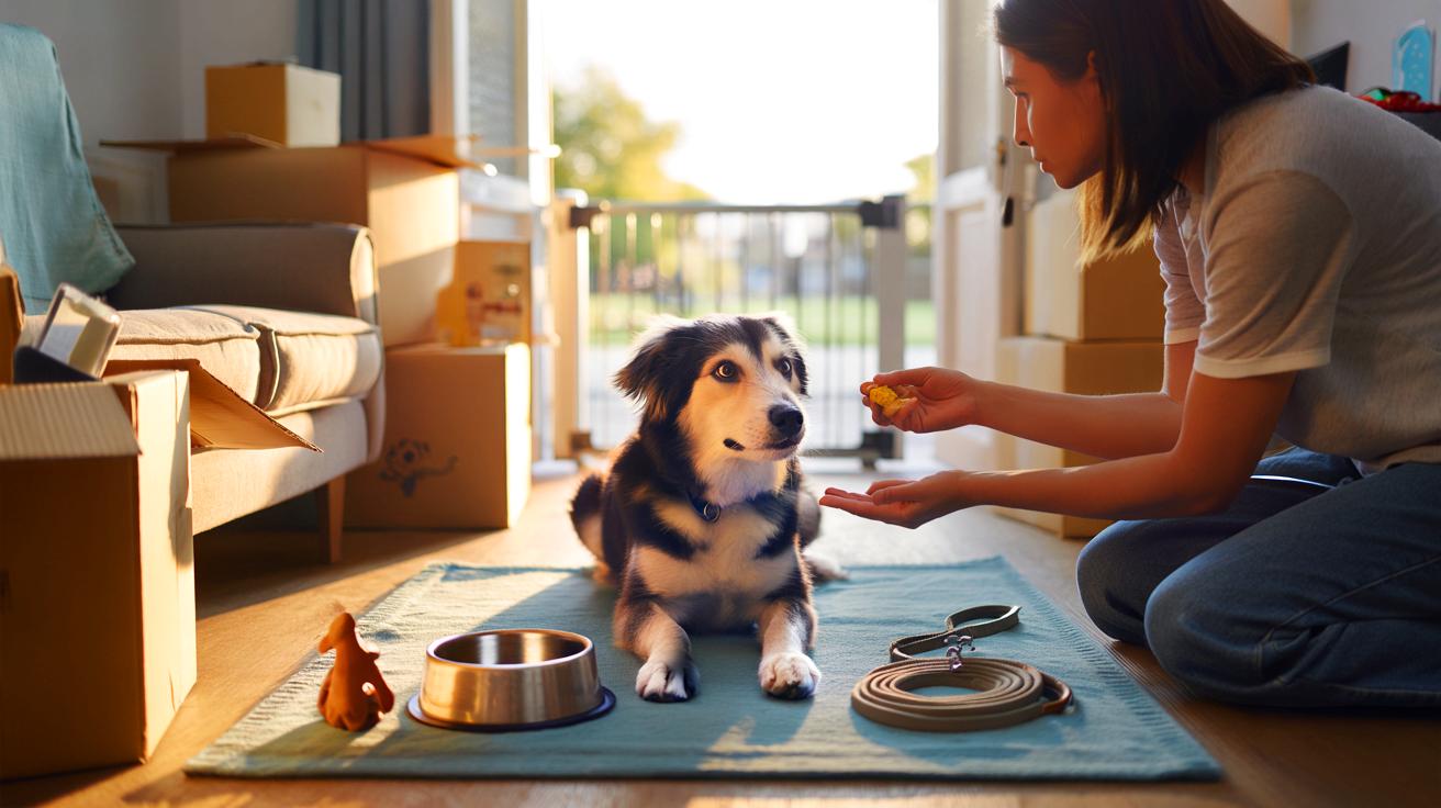 Déménagement avec un chien : voici les 7 gestes qui calment son stress en 2025, et ce kit simple qui évite les accidents