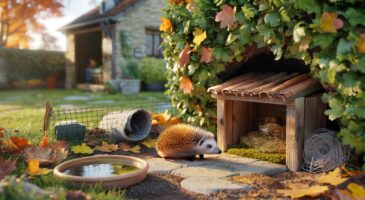 Fin octobre en France : ce jardin paysager qui sauve les hérissons pendant l’hibernation, voici les erreurs invisibles à éviter