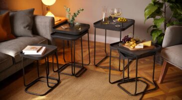 Lidl: ce set de 4 tables d’appoint Livarno Home à environ 21 € promet de sauver les apéros d’automne sans encombrer votre salon
