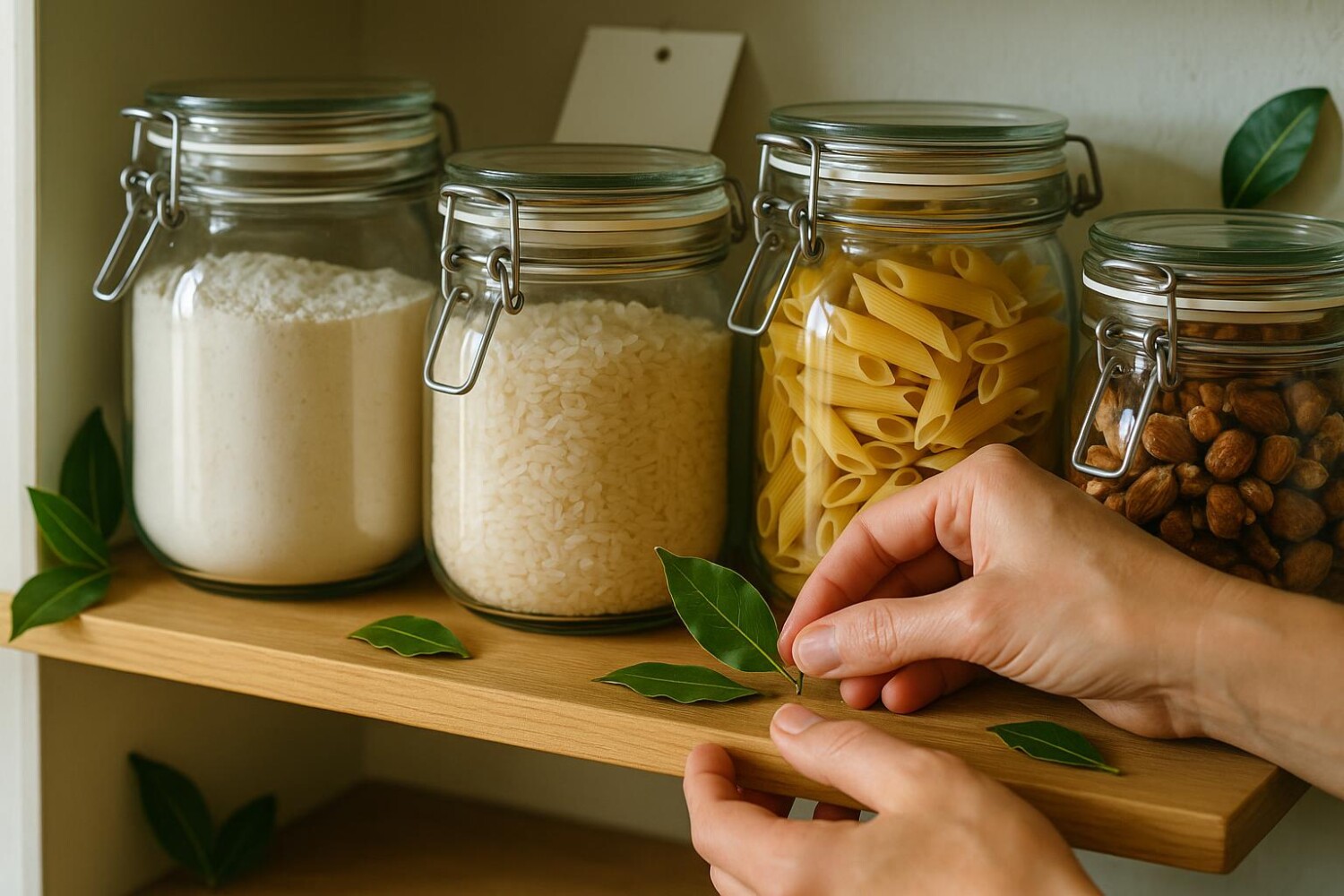 Mites alimentaires : l&rsquo;astuce de nos grands-mères avec des feuilles de laurier pour les repousser