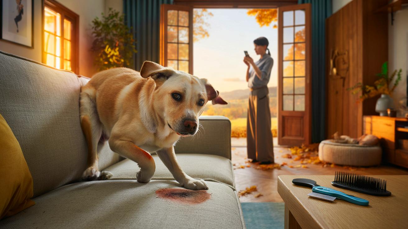 Mon chien se frotte contre les meubles : ce signal ignoré en 2025, les causes cachées et quand appeler le vétérinaire