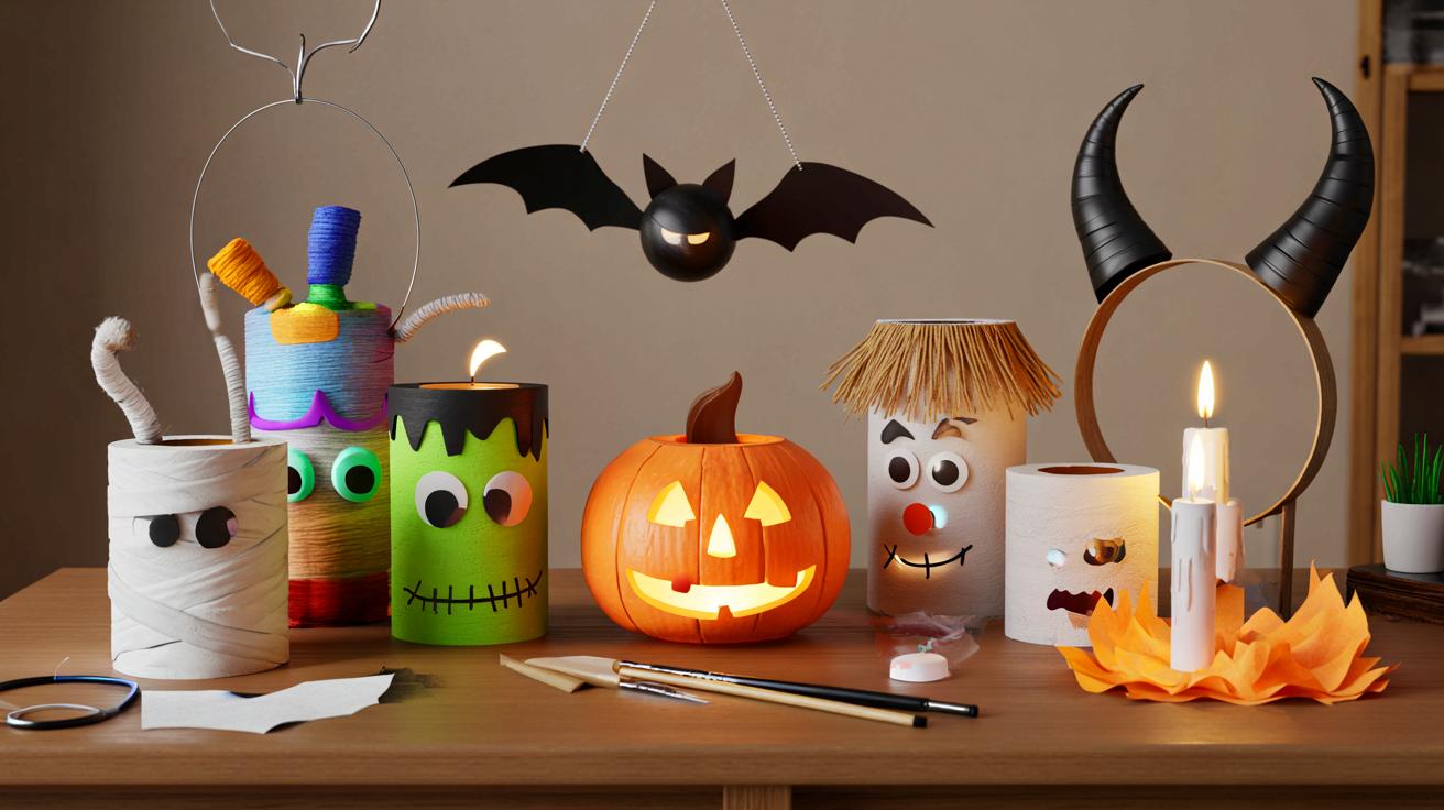 Voici 13 idées pour halloween avec des rouleaux de papier toilette, ce guide malin pour recycler sans stress à la maison