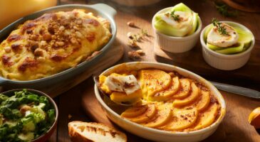 Voici 3 gratins d’automne au comté, aux noisettes et au chèvre pour réchauffer le soir, à tester avant les premiers froids