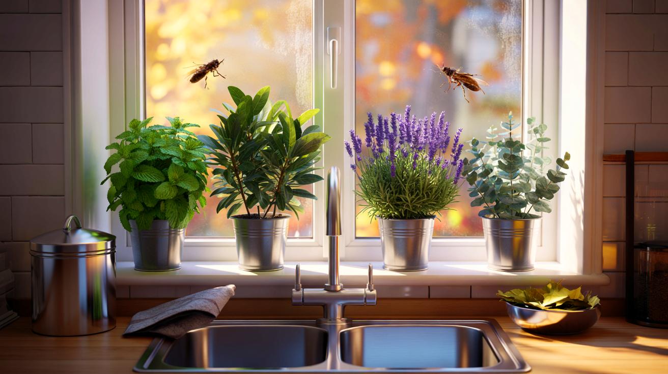 Voici 4 plantes faciles qui tiennent les cafards à distance à l’automne 2025, sans spray chimique et avec un simple pot sur le rebord