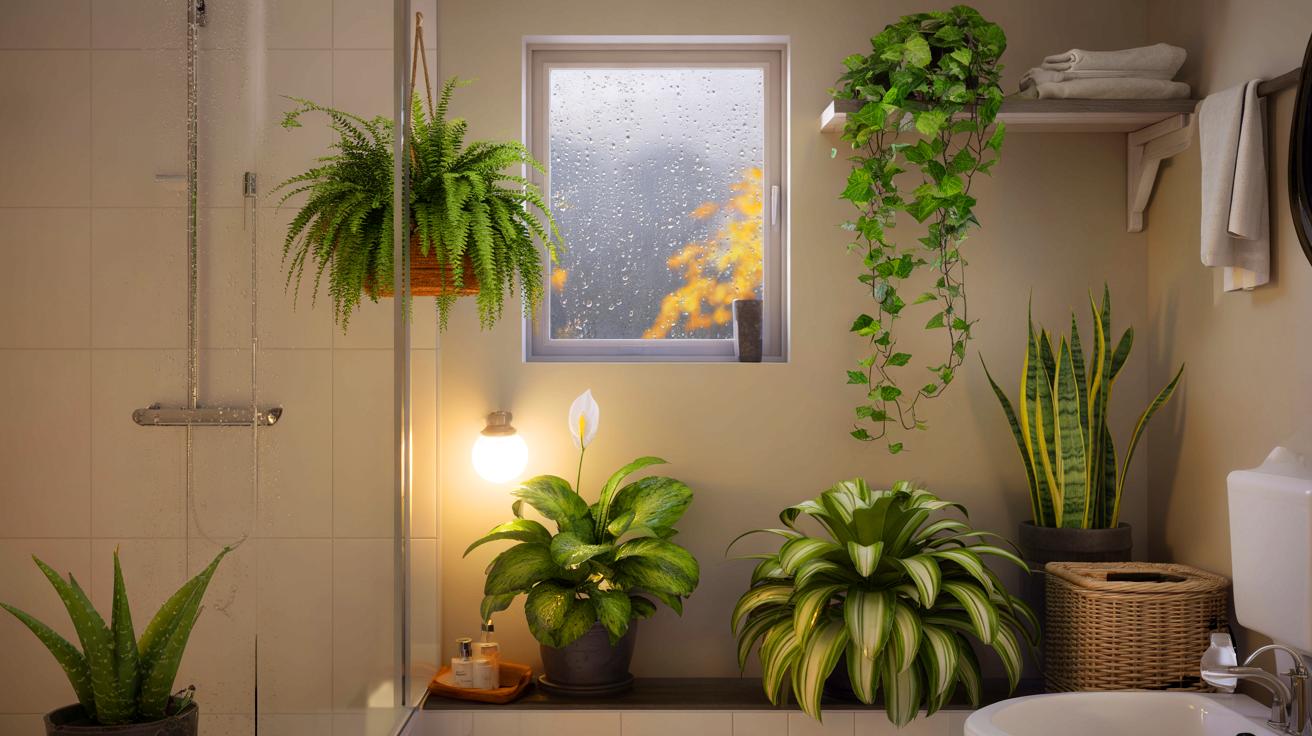 Voici 6 plantes pour la salle de bain qui limitent la buée et les odeurs, sans entretien: le détail qui change tout cet automne
