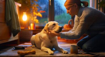 Voici comment apaiser son chien quand votre stress se transmet: 4 gestes simples et un rituel d&rsquo;automne à adopter en 2025