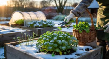 Voici la claytonia, la salade qui pousse sous 7 à 15 °c et relance le potager quand tout gèle, du semis d’octobre à la récolte de mars