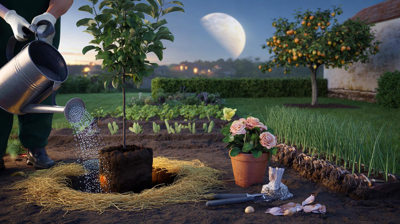 Voici la fenêtre secrète des jardiniers: la lune descendante du 12 au 26 octobre 2025 pour planter, bouturer et tailler au bon moment
