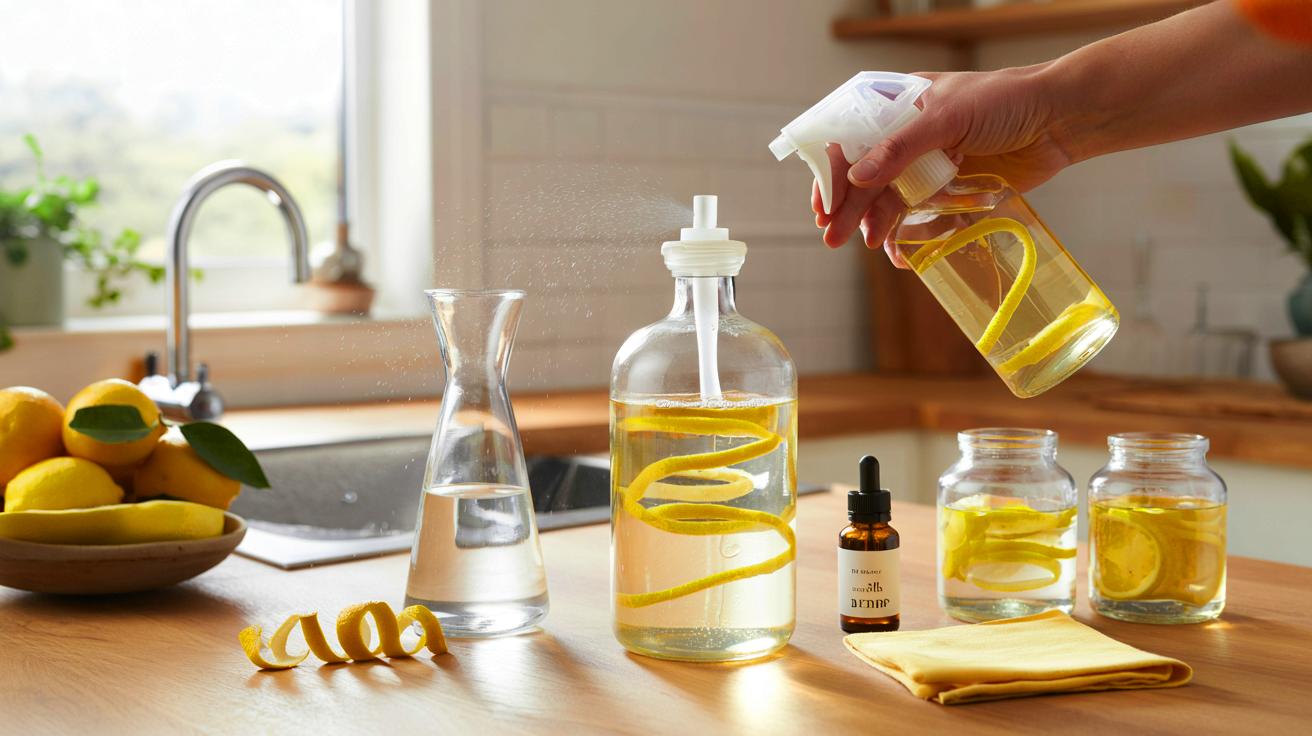 Voici la recette de grand-mère au vinaigre et citron qui fait le ménage: 3 ingrédients, 15 gouttes, et 3 semaines pour un intérieur propre