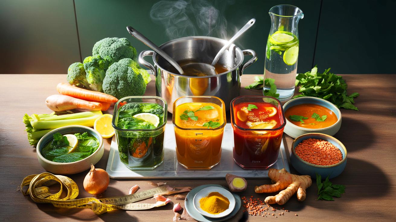 Voici la soupe détox de 3 jours : le plan simple en 5 à 6 bols qui cible l’inflammation et la graisse du ventre