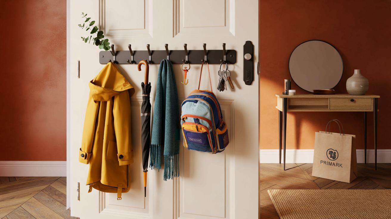 Voici la trouvaille PRIMARK à 4 € dont parlent les décorateurs, ce petit accessoire gain de place qui change tout dans l&rsquo;entrée