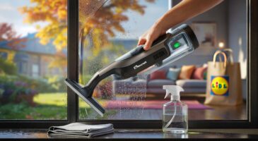 Voici l’accessoire LIDL à 21,99 € qui change le nettoyage des vitres : Silvercrest sans fil, 40 minutes d’autonomie et eau aspirée