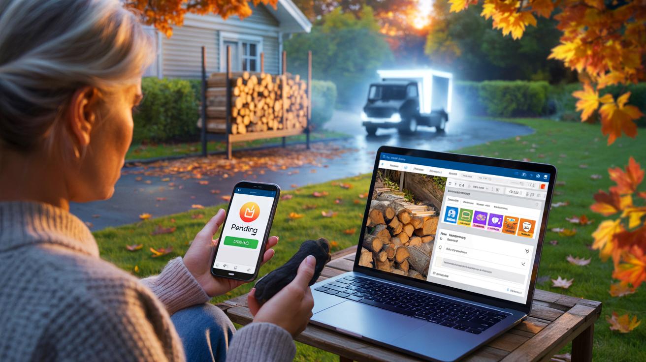 Voici l&rsquo;arnaque au bois de chauffage en automne : prix cassés, virements perdus, livraison fantôme