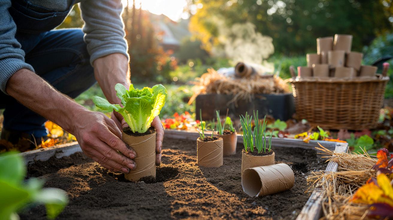 Pourquoi disposer des rouleaux de papier toilette dans le jardin change tout en novembre