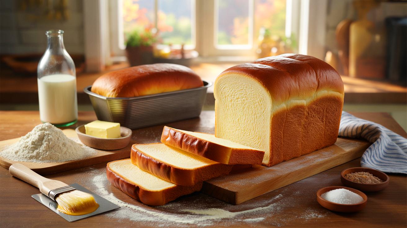 Voici le pain de mie maison sans machine, 500 g de farine et 25 cl de lait pour un moelleux qui fait oublier le rayon industriel