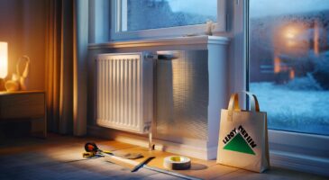 Voici le réflecteur de chaleur à 9,90 € chez Leroy Merlin qui promet jusqu’à 10 % d’économies sans travaux