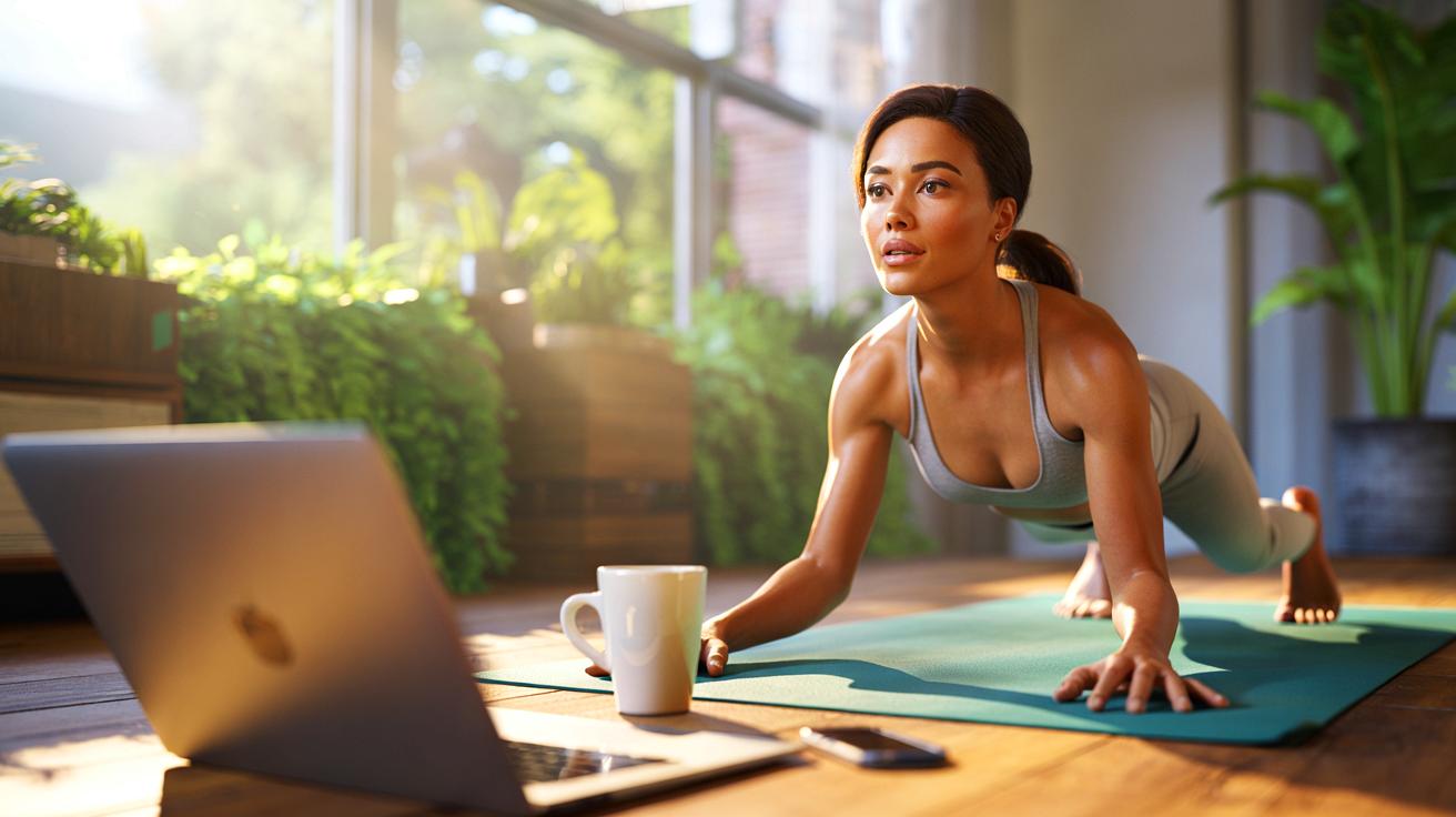 Voici le sport en 10 minutes, 2 postures et 2 respirations, qui active votre énergie plus vite qu’un expresso selon une routine facile