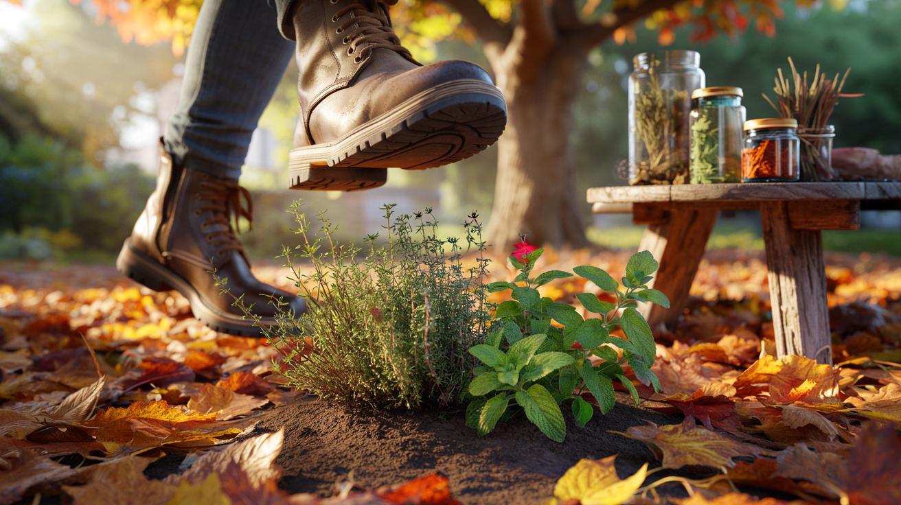Ces herbes séchées que vous piétinez sans le savoir valent en réalité une petite fortune, un vrai trésor naturel dans le jardin