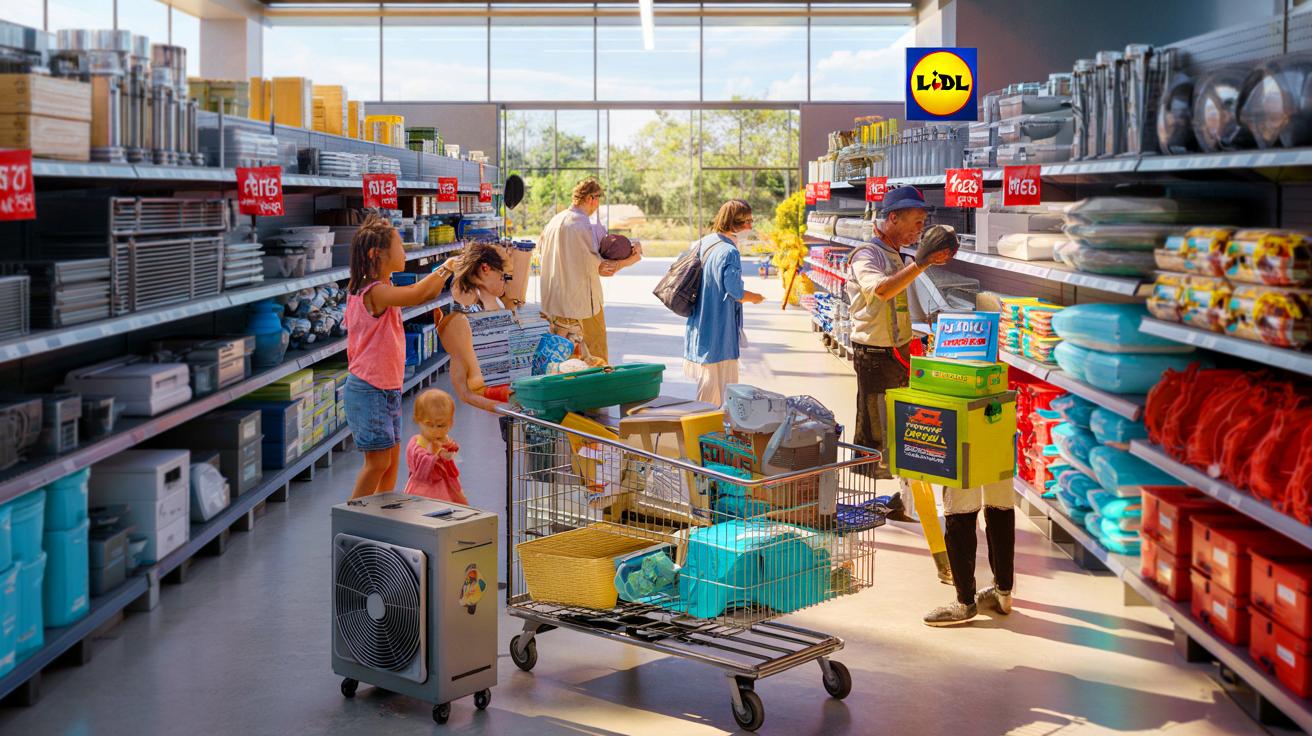 Lidl ouvre des outlets qui font craquer les clients : gros stocks et rabais jusqu’à 60 %